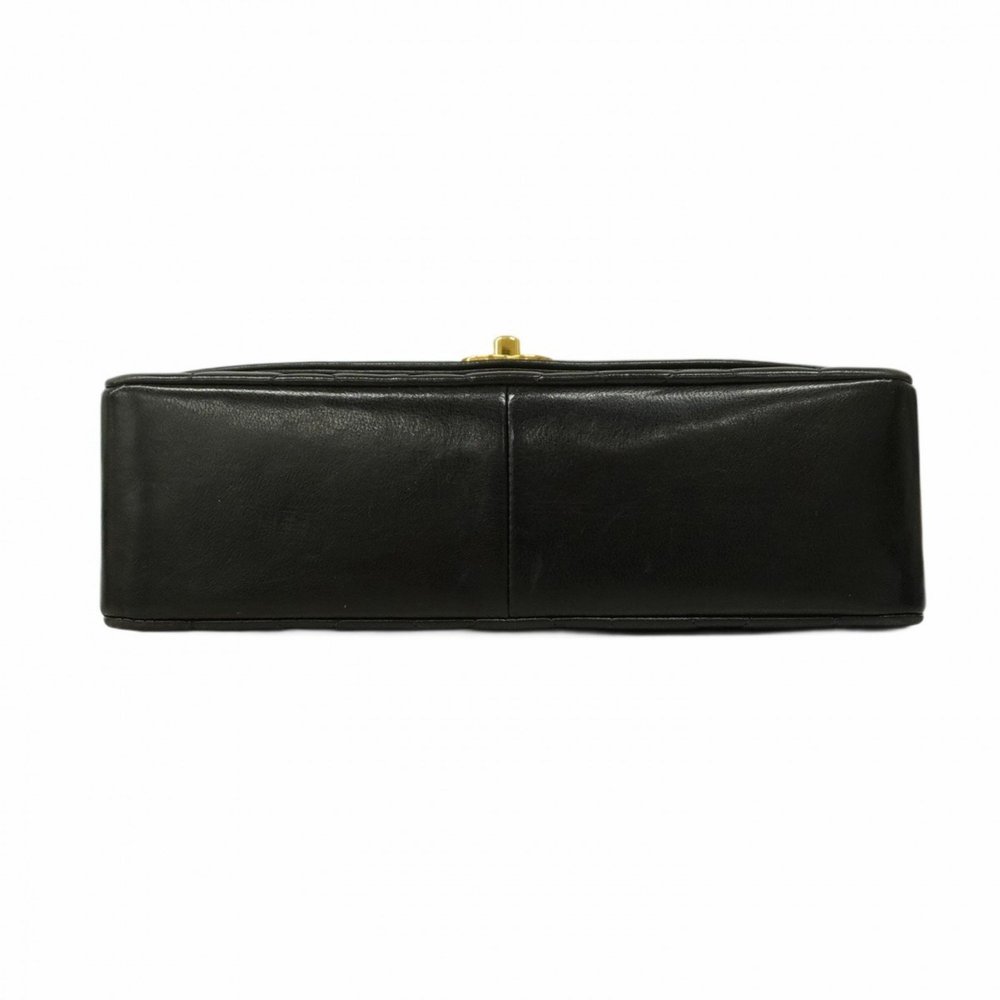 Chanel Shoulder Bag Diana Chain Lambskin Black Women's - Picture 3 of 15